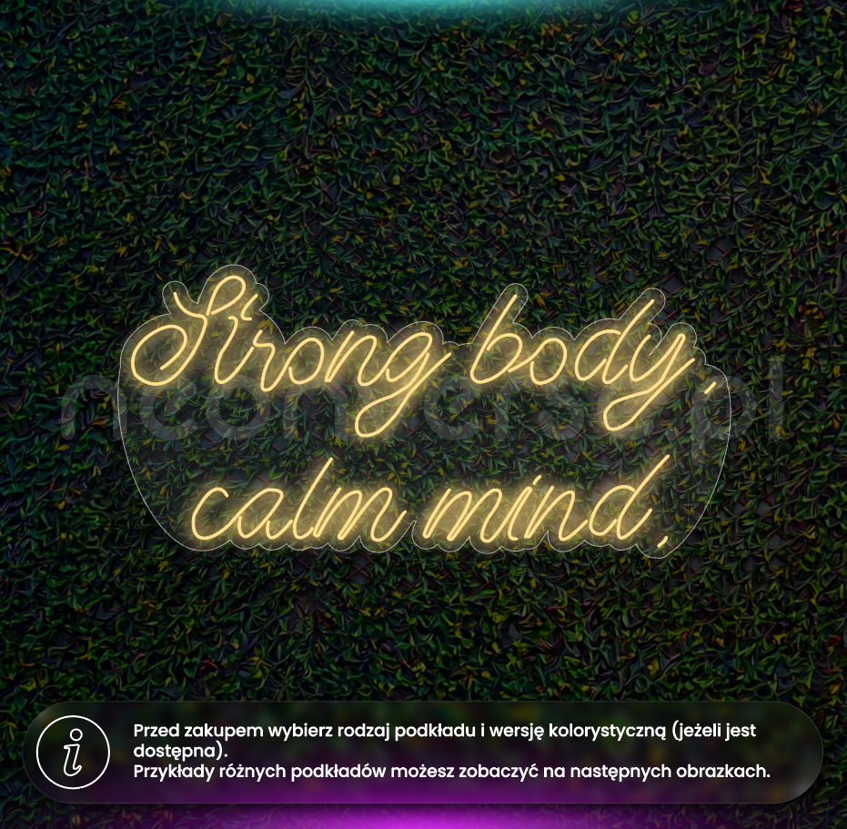Strong Body Calm Mind