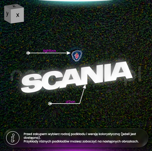 Scania z zasilaniem 24v