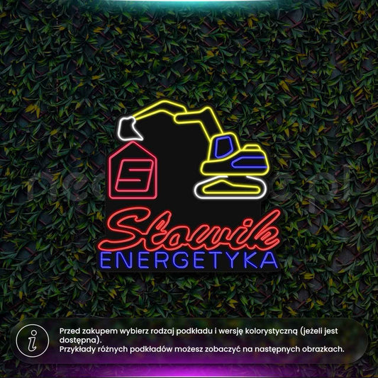 Słowik Energetyka z koparką