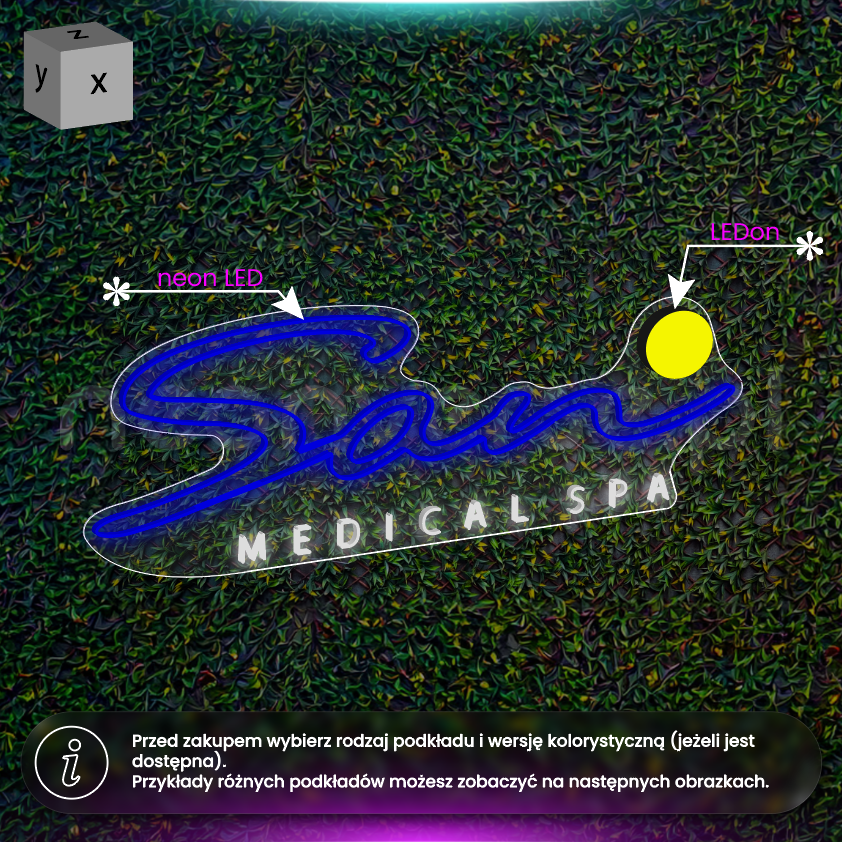 San medical spa - neon LED