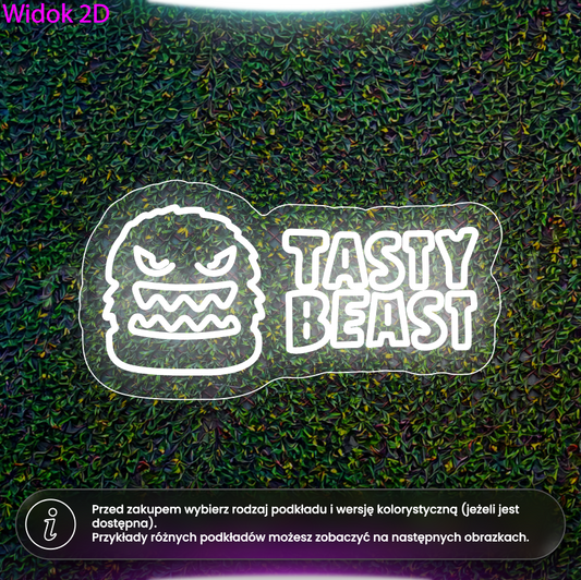 Tasty Beast - neon LED