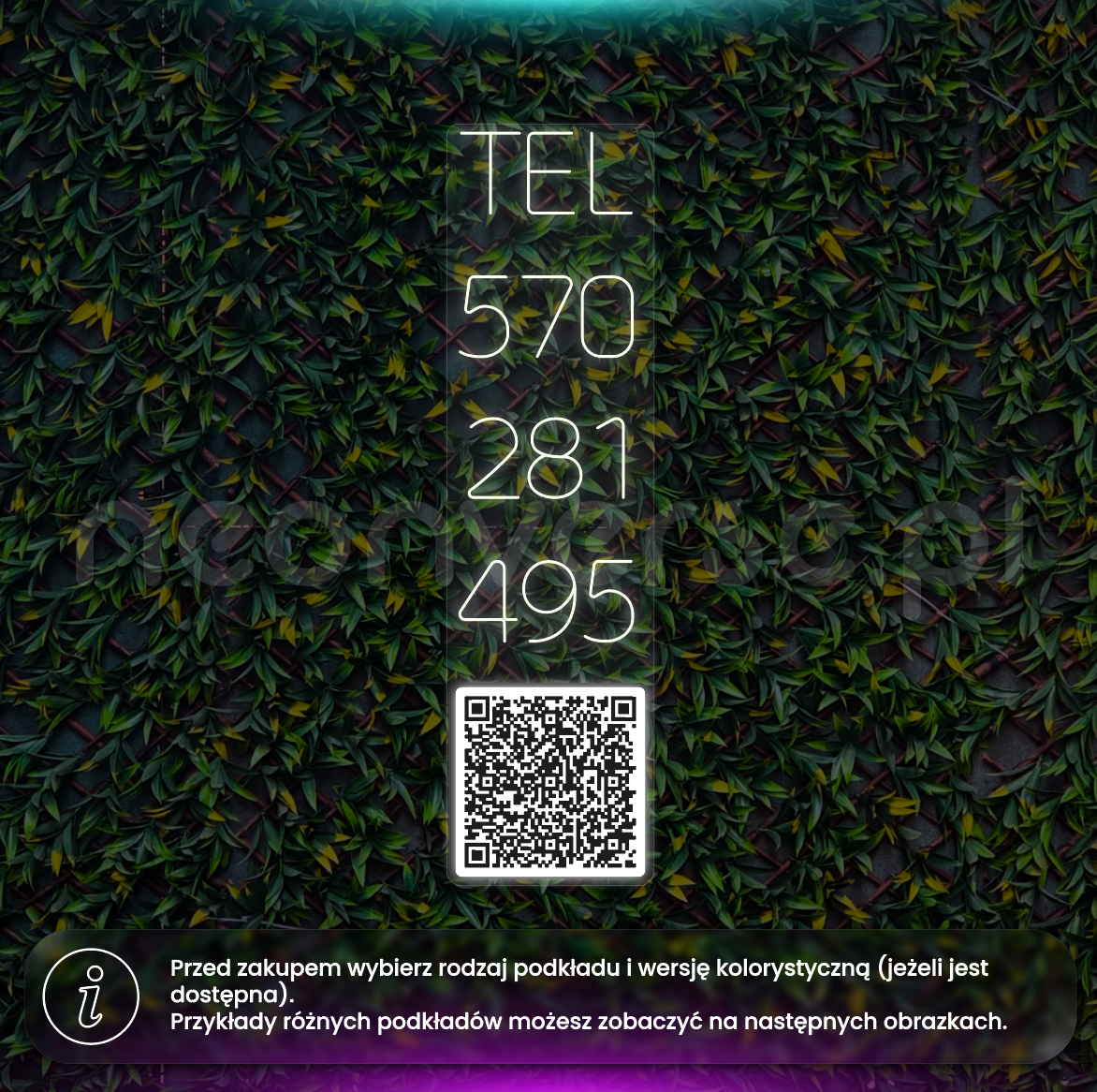 Telefon + kod QR (Rohe)