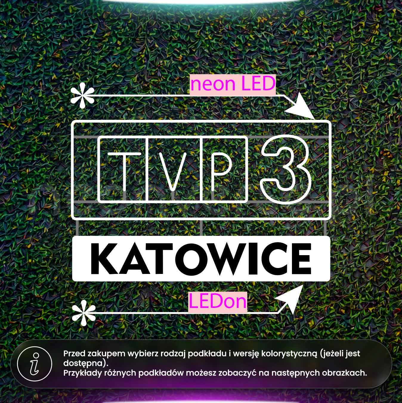 TVP 3 - neon LED + lightbox