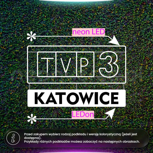 TVP 3 - neon LED + lightbox