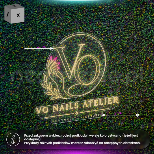 Vo Nails Atelier - neon LED