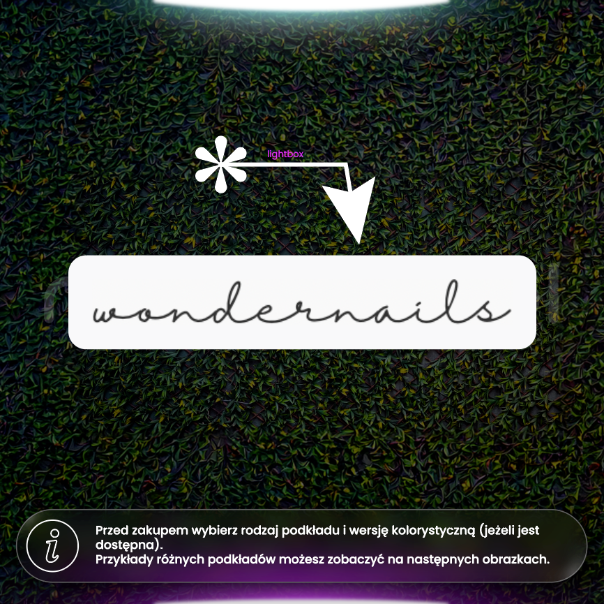 Wondernails lightbox