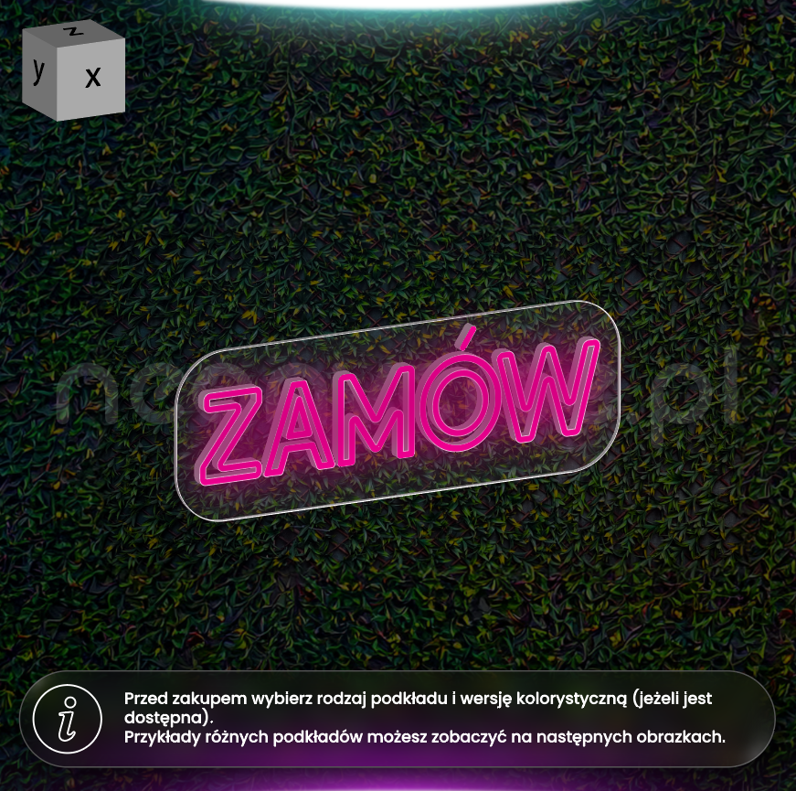 Zamów - neon LED