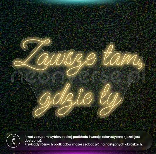 Zawsze tam, gdzie Ty